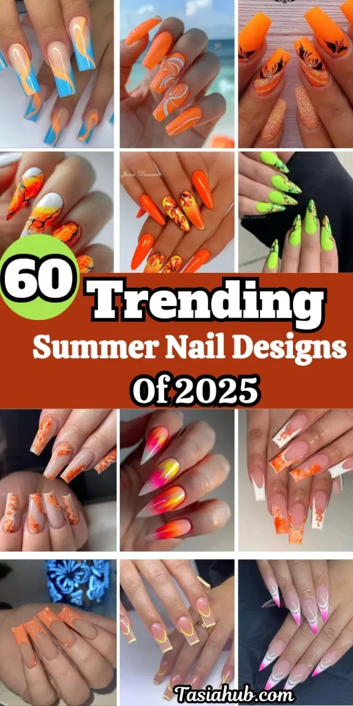 summer nails pin image