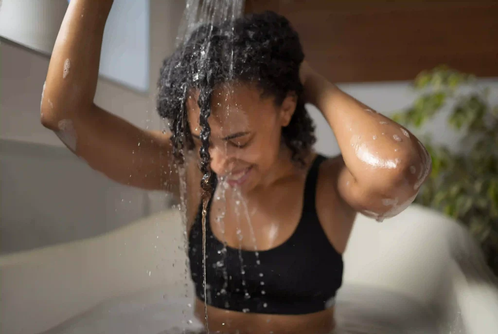 how to wash 4C hair