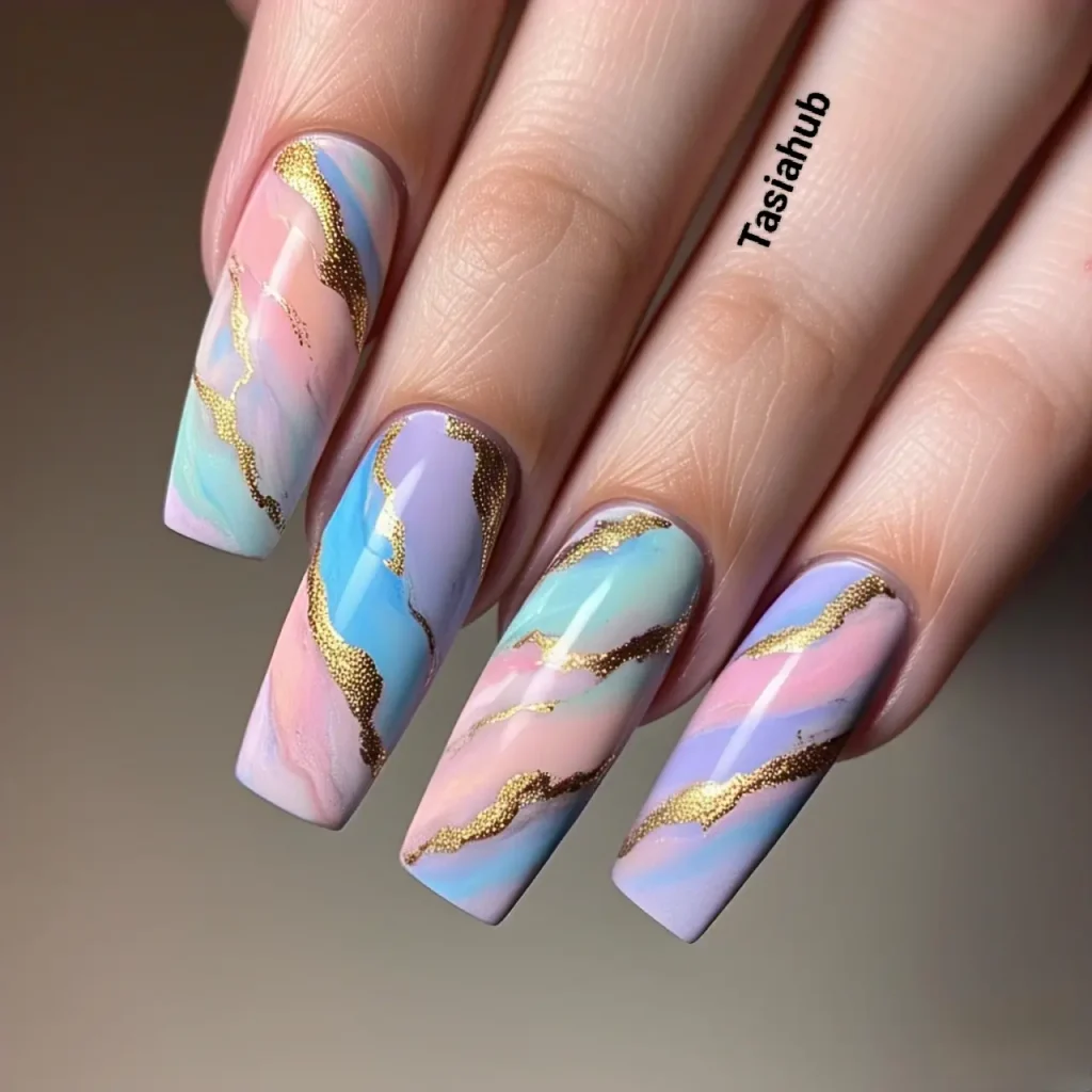pastel marble magic