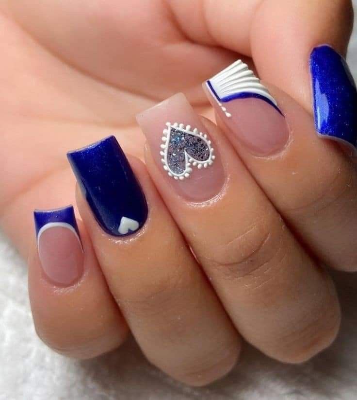short square nails 9 1