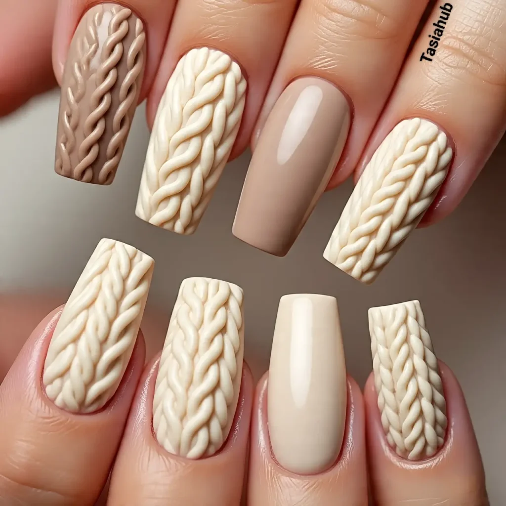 rustic knit texture 2