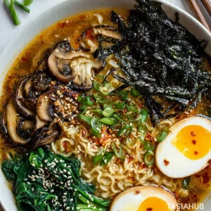 Homemade ramen