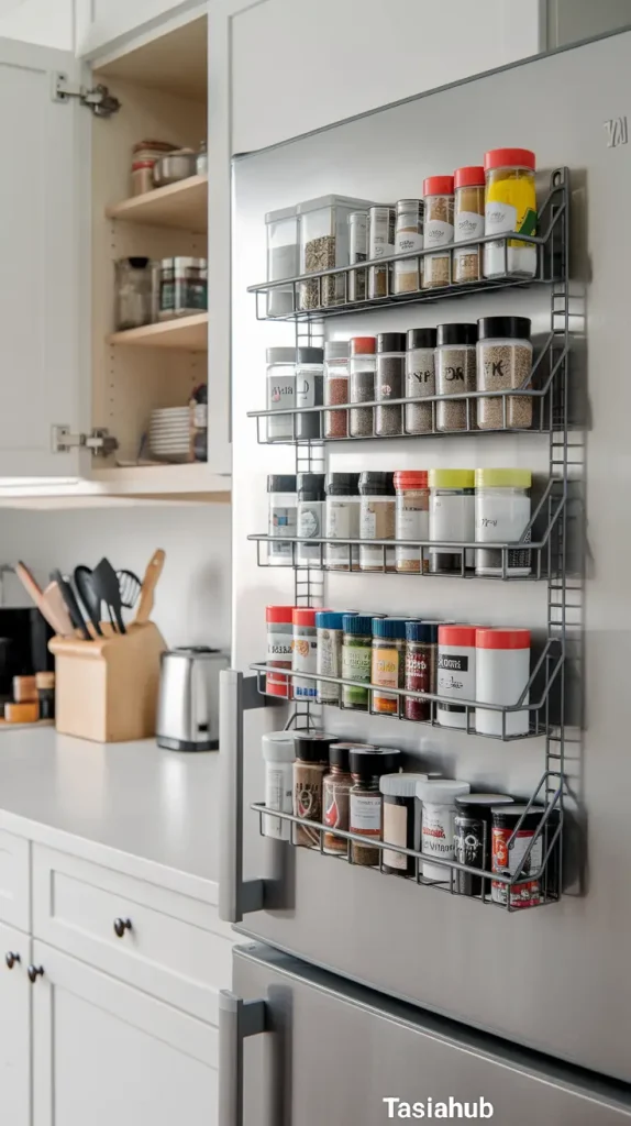 magnetic spice rack