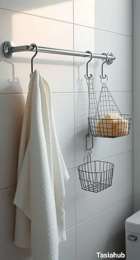 towel rods for bathroom