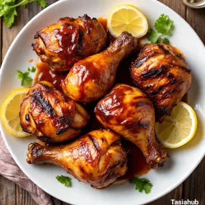 Grilled BBQ chicken