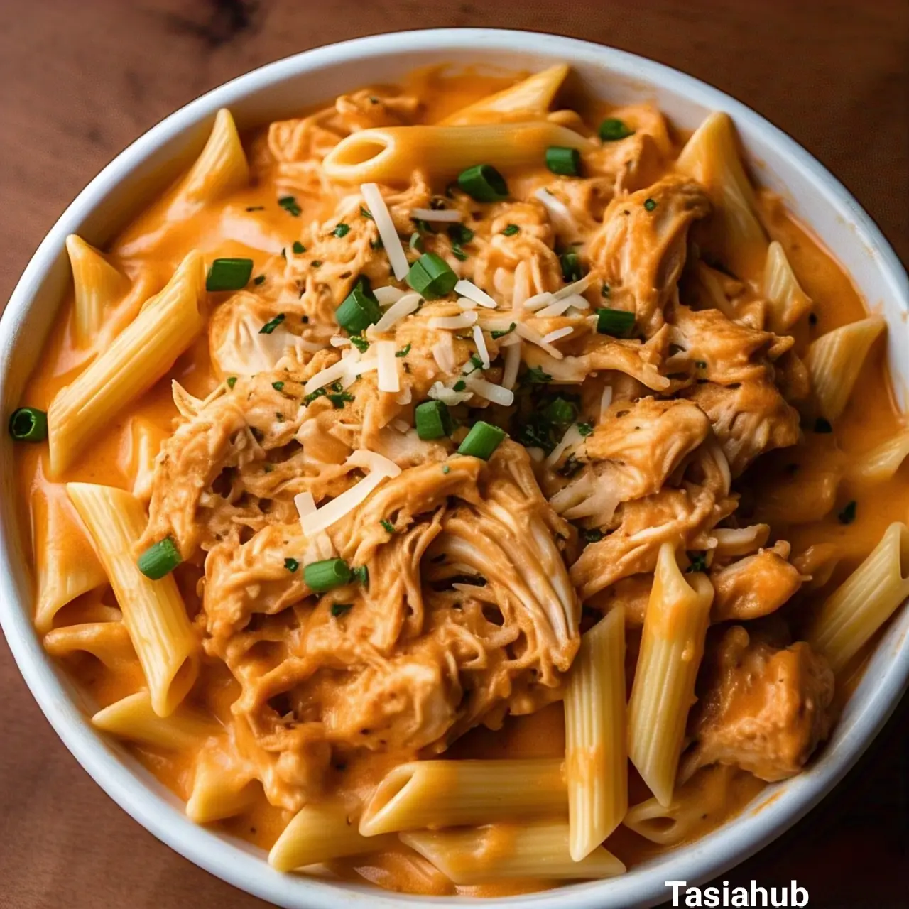 Buffalo chicken pasta