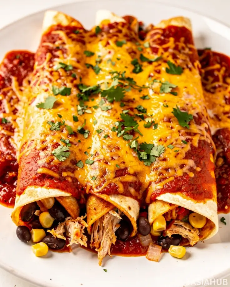 The Best Chicken Enchiladas