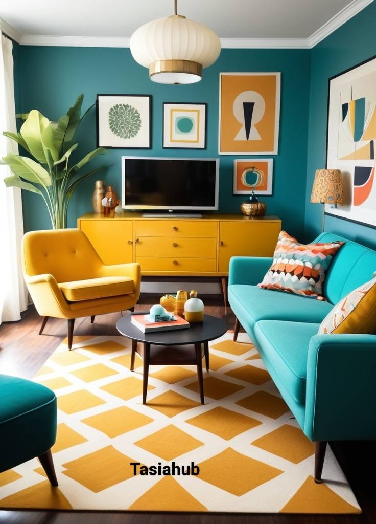 Colorful Vintage Apartment 1