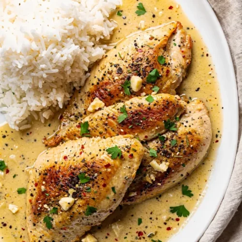 Creamy Garlic Butter Chicken dish