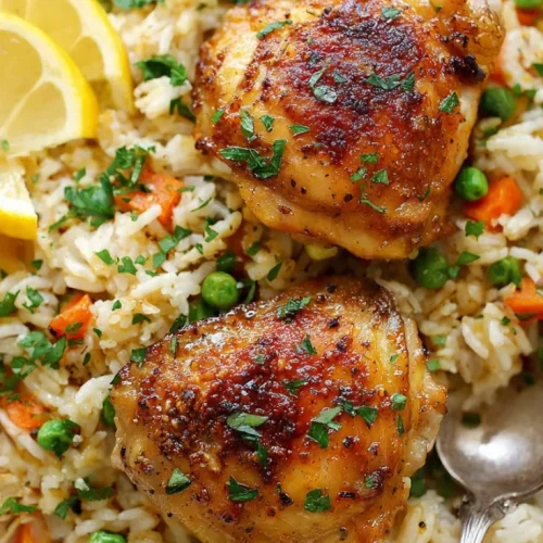 Chicken and rice skillet