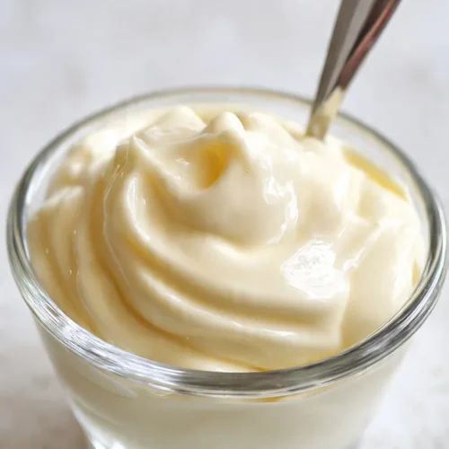 Homemade mayonnaise