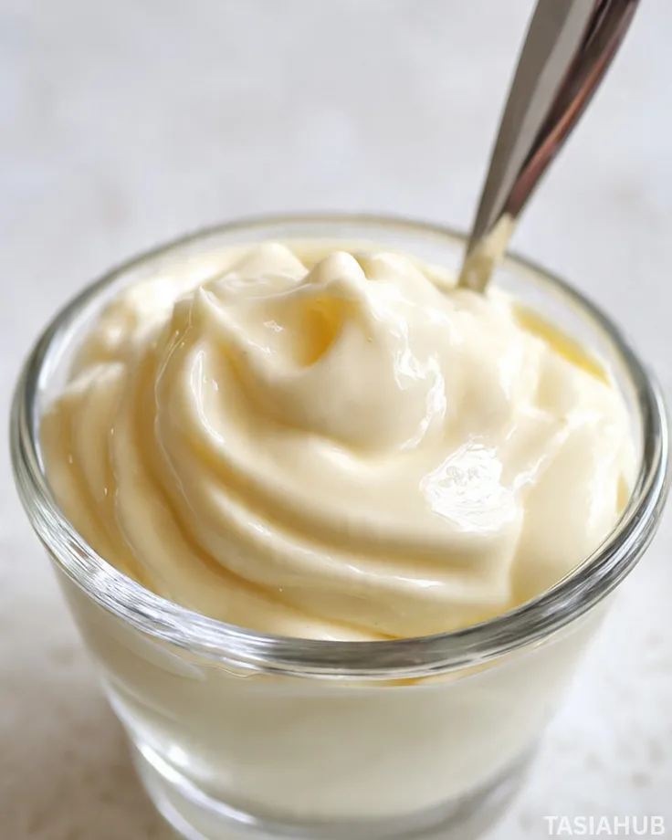 Homemade mayonnaise