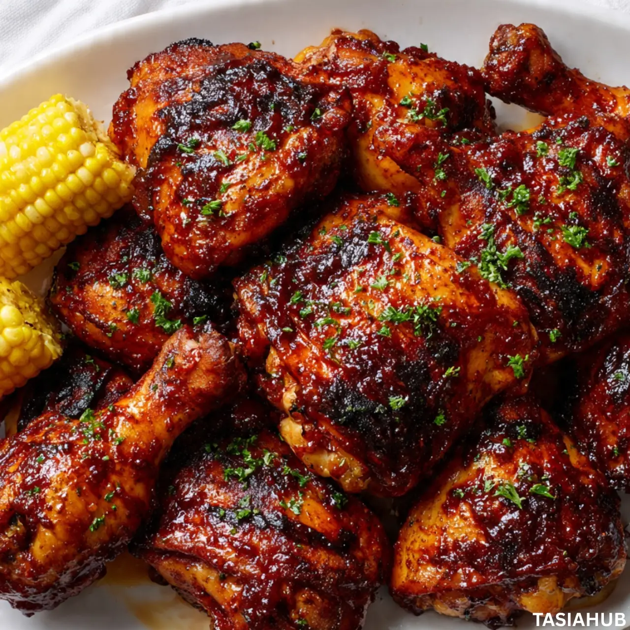 The Best Grilled BBQ Chicken Recipe