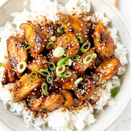Teriyaki Chicken dish
