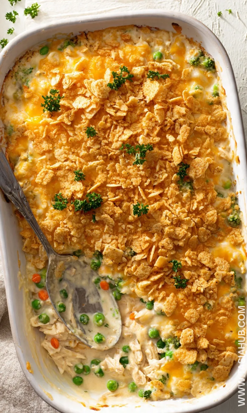 chicken casserole for dinner