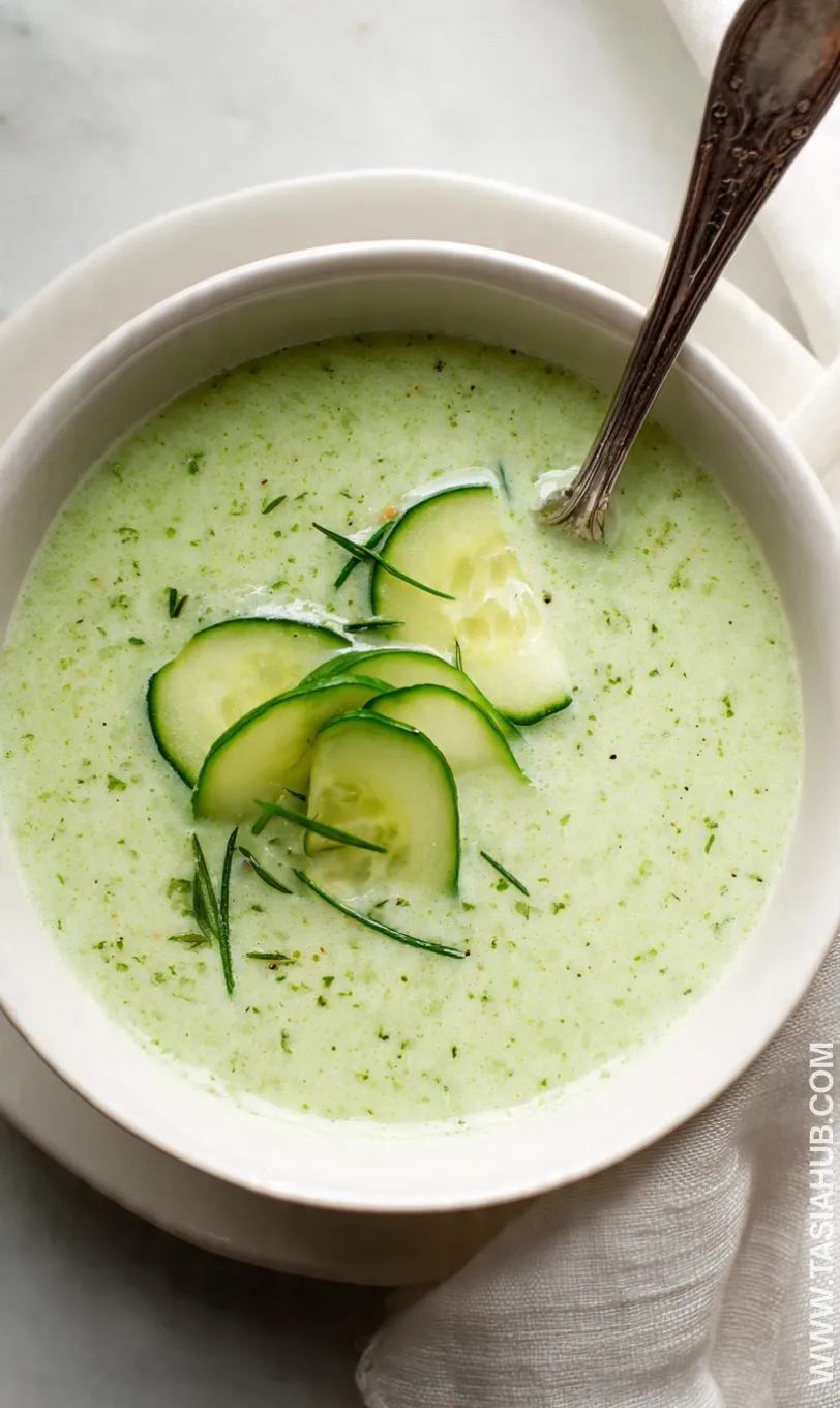 chilled cucumber soup 2