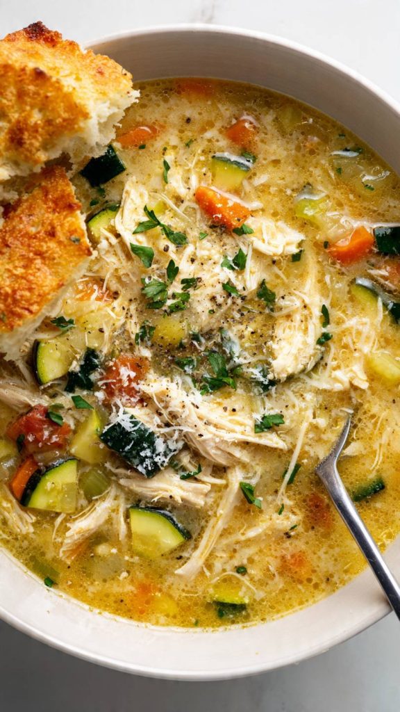 keto chicken soup 1