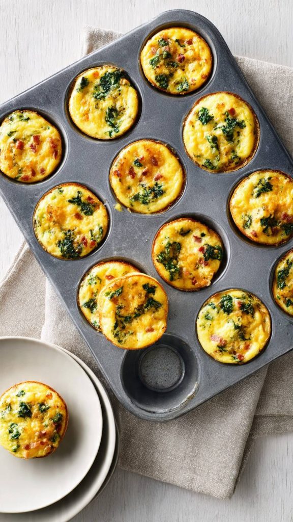 keto egg muffins 1