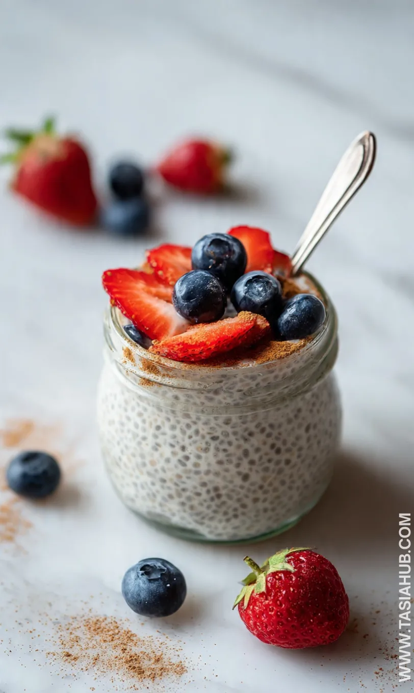 low carb chia seed pudding