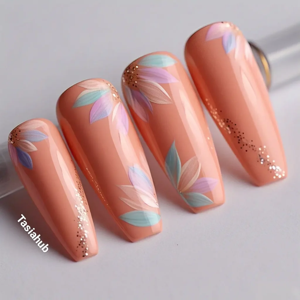 peachy spring bloom 1