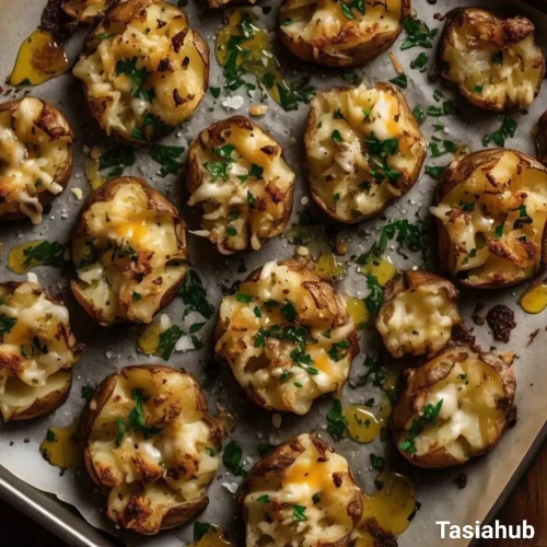 Smashed potatoes