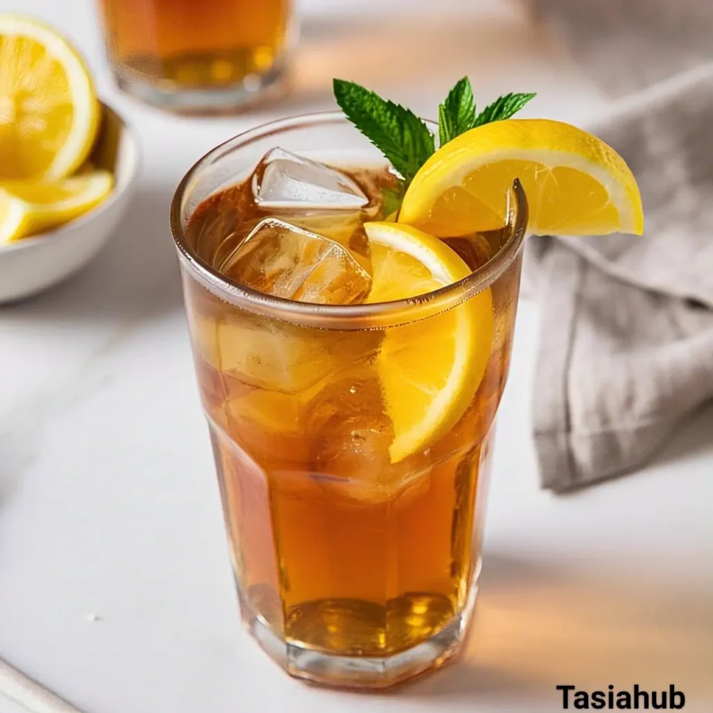 A glass of Southern sweet tea