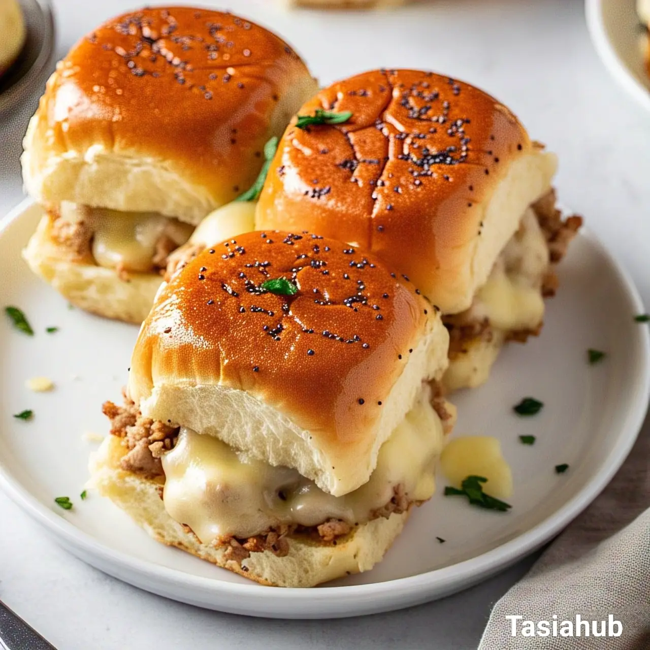 Hawaiian roll sliders