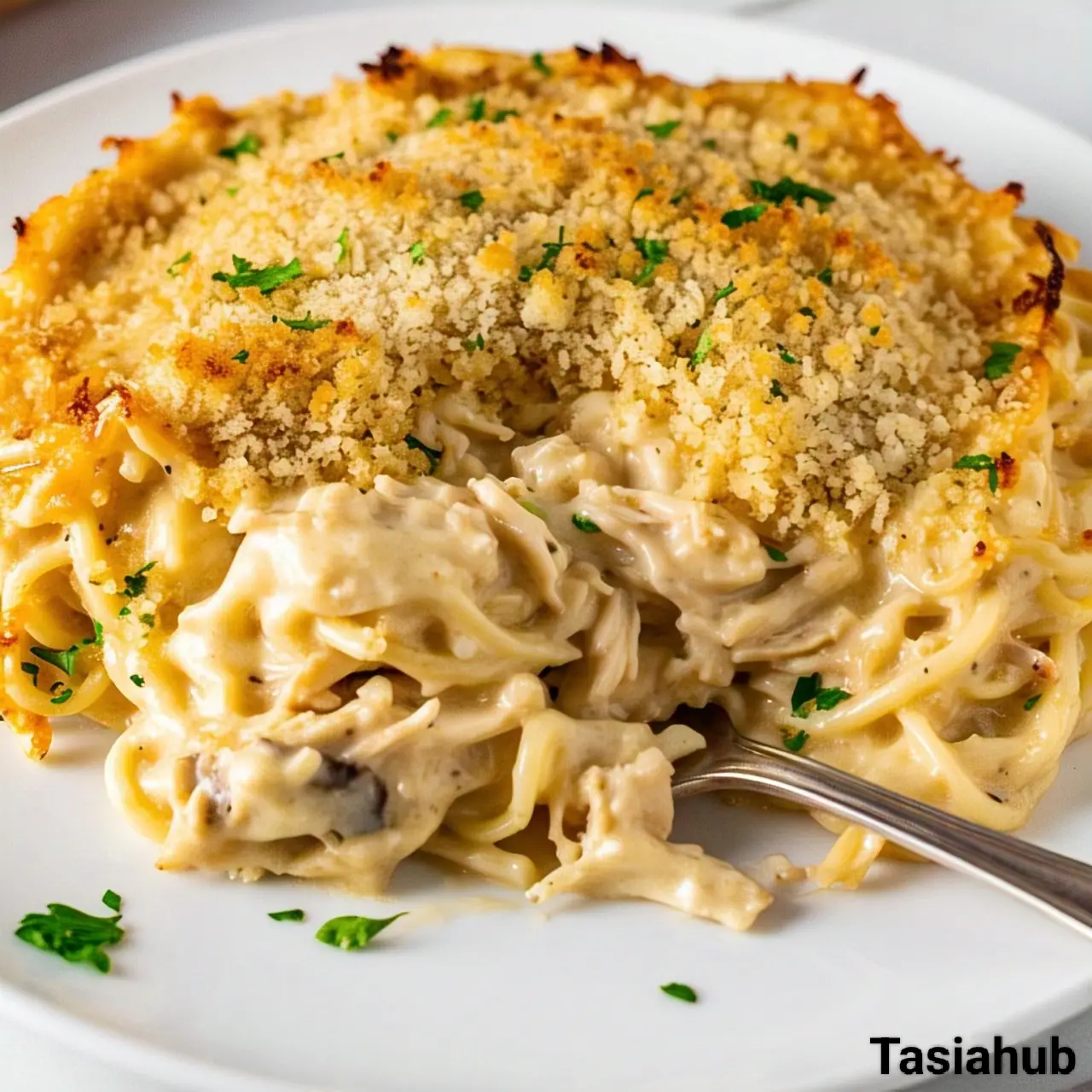 Creamy Chicken Tetrazzini