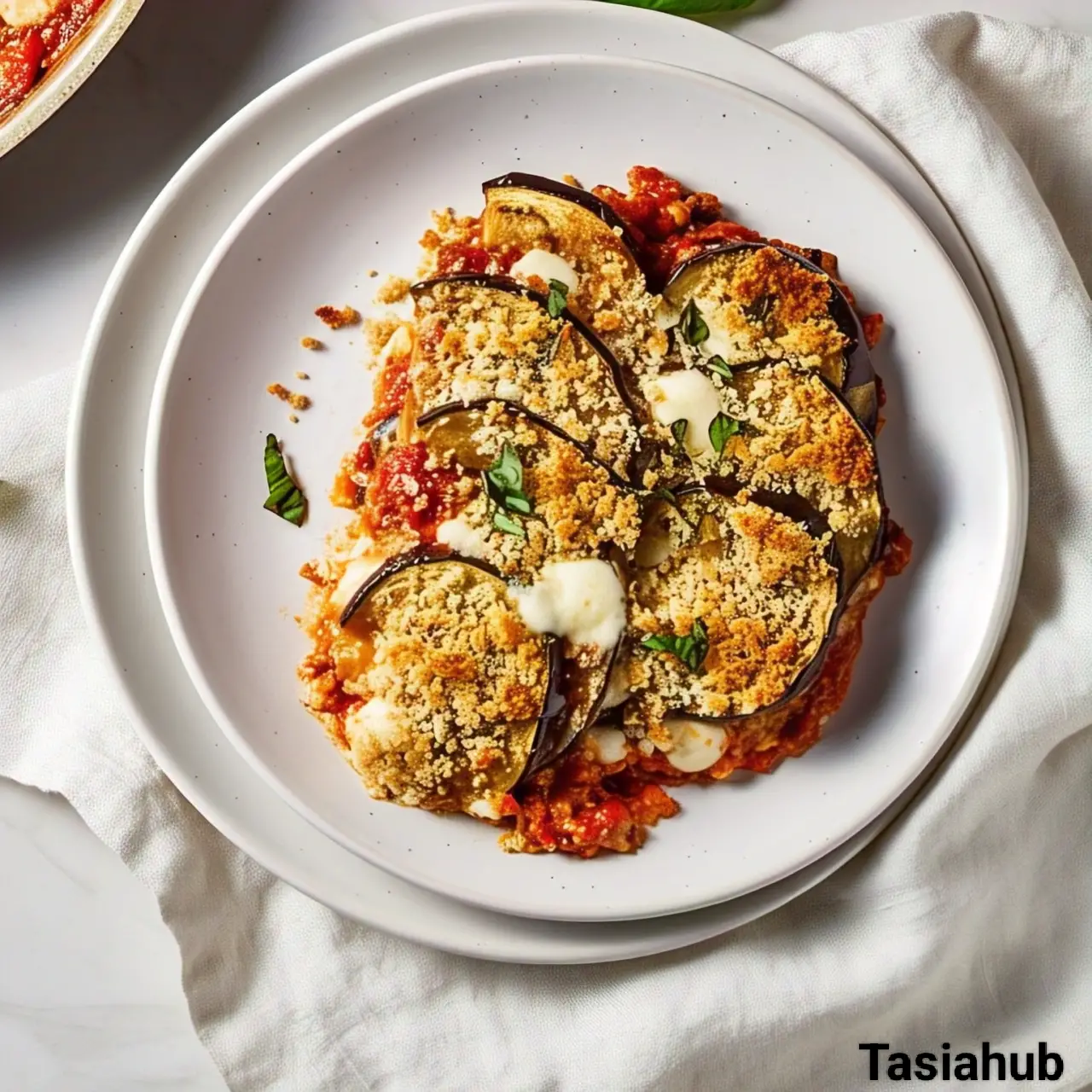 Delicious and Cheesy Eggplant Casserole