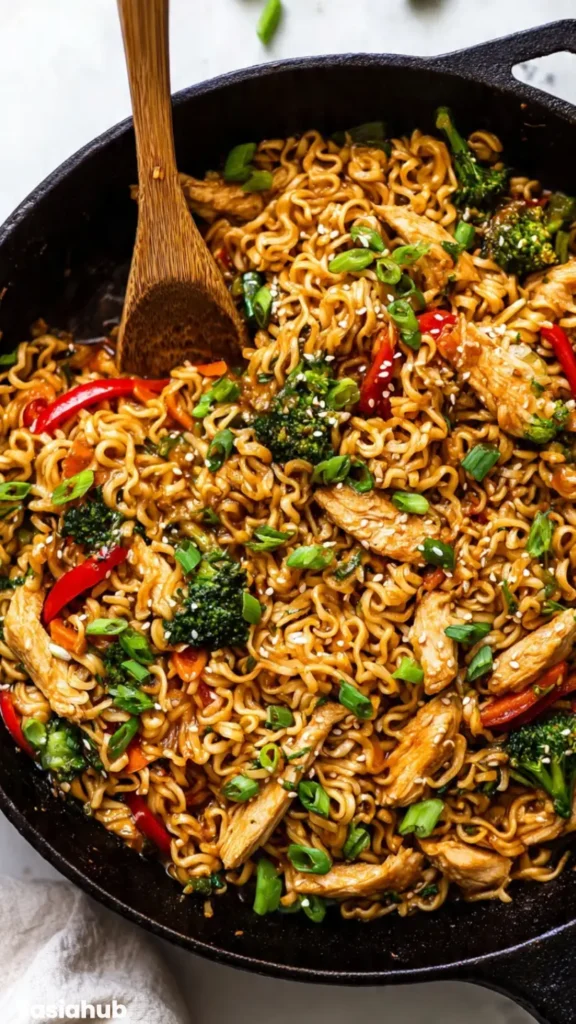 Chicken Ramen Stir Fry recipe