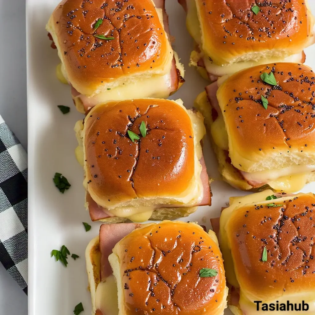 Ham and cheese sliders 1