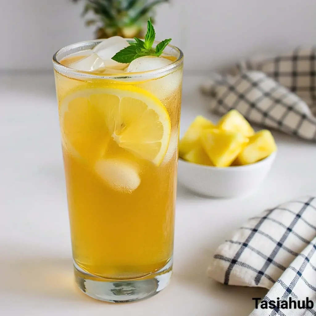 Pineapple iced tea 1