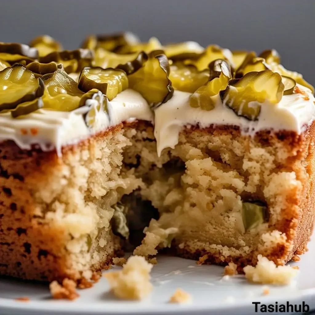 Homemade pickle cake