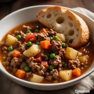 Ground beef stew