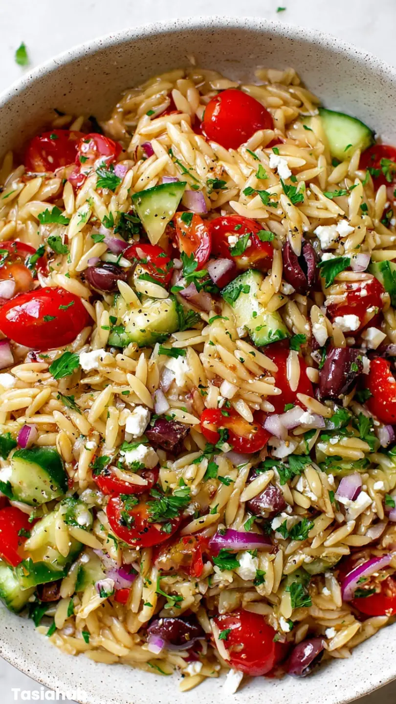 Orzo Pasta Salad 1