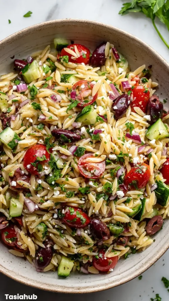 Orzo Pasta Salad recipe