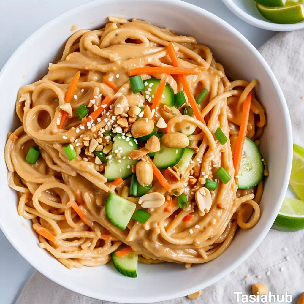 Spicy peanut noodles recipe 1
