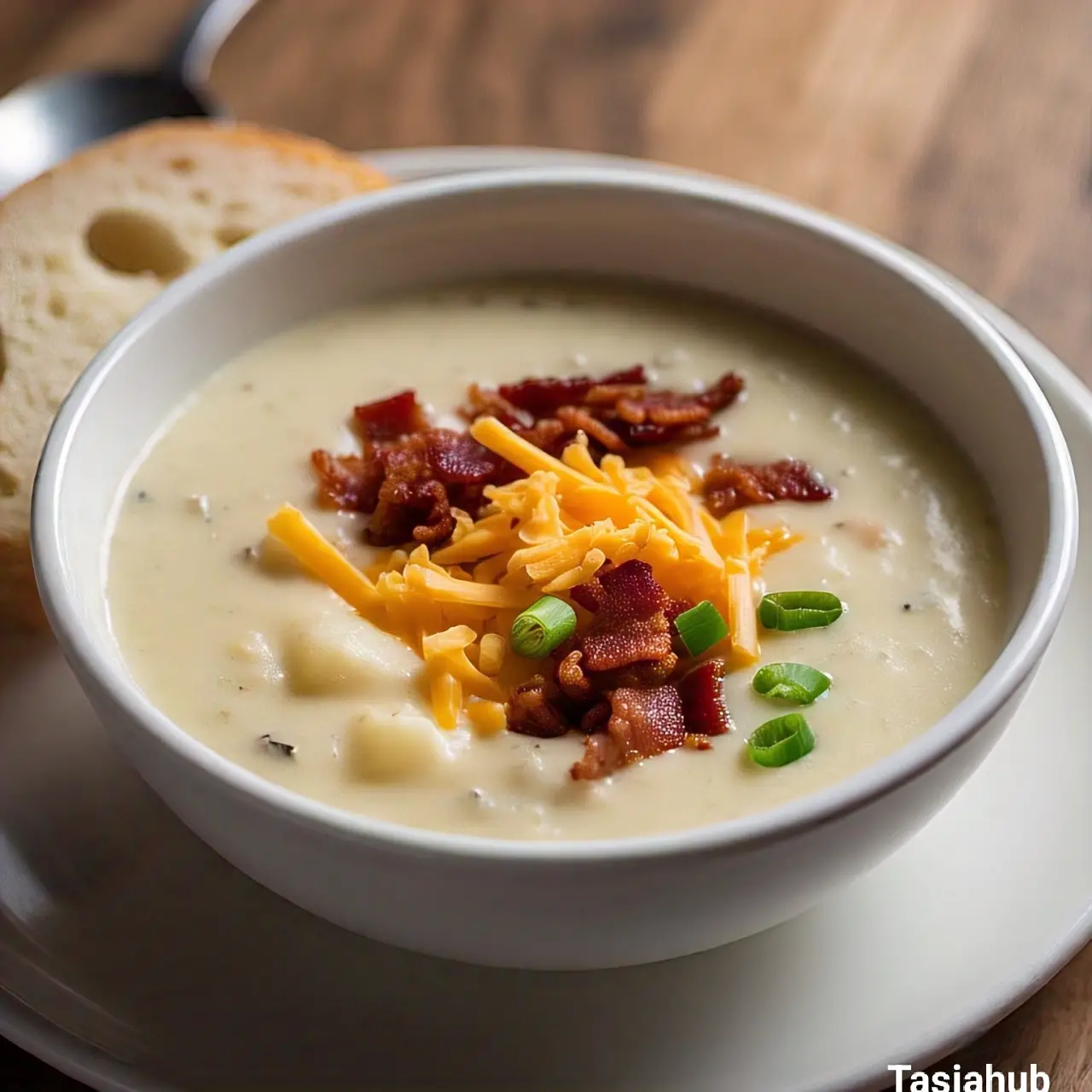 Loaded baked potato soup
