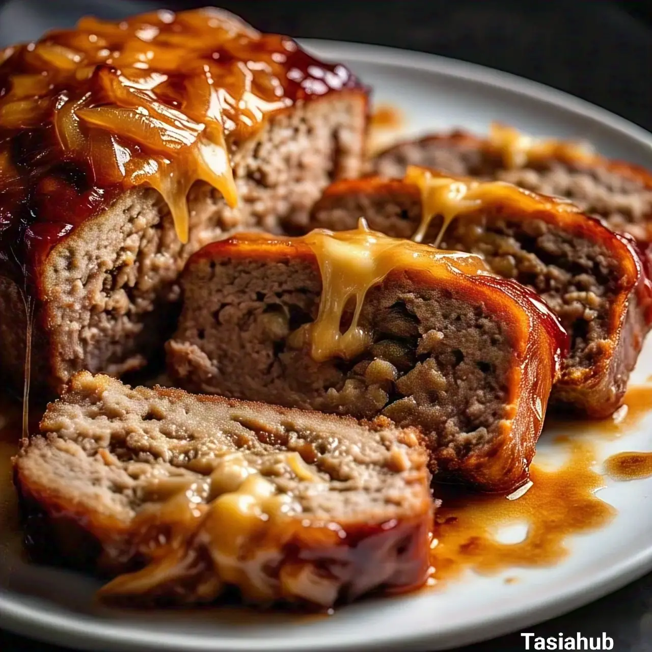 French onion meatloaf
