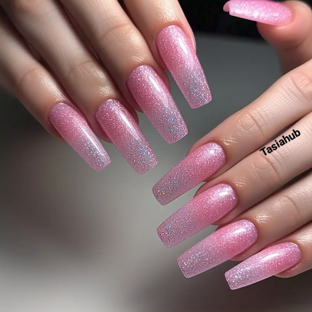 candy floss ombre
