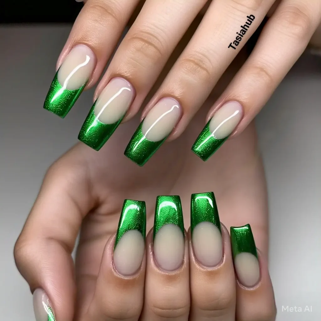 glazed green tips