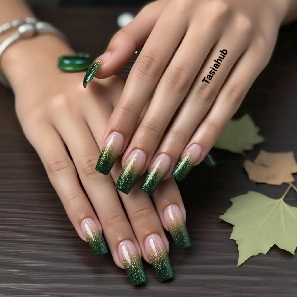 glittering forest tips