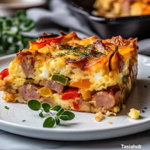 Overnight breakfast casserole
