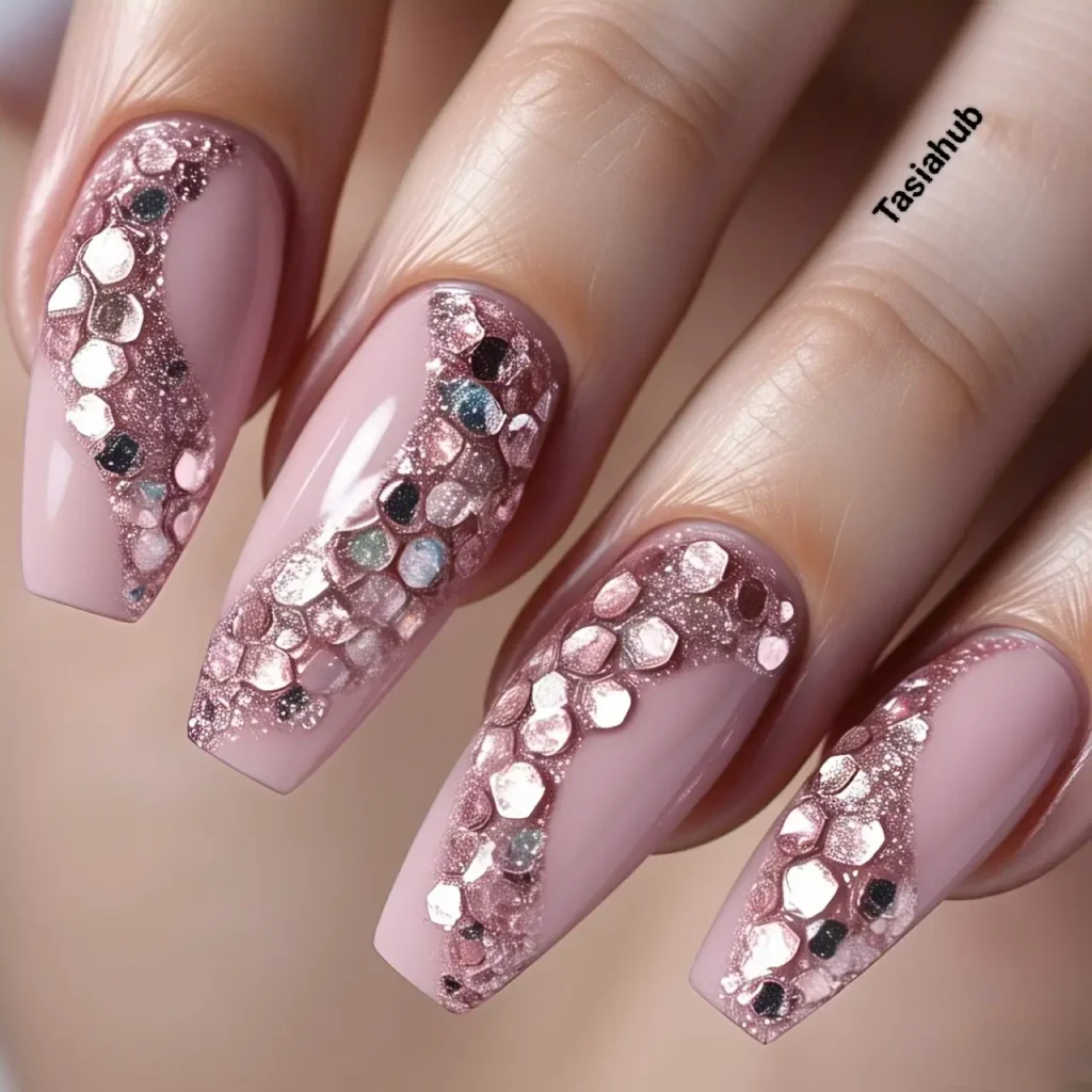petal pink with diamond cut 3