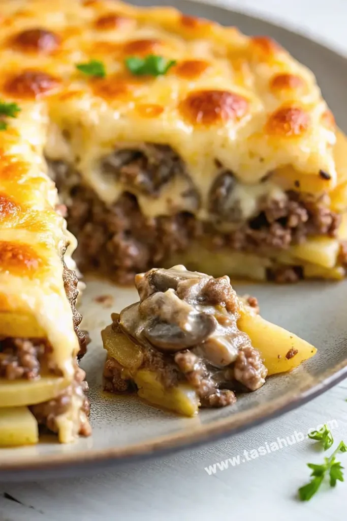potato and beef casserole
