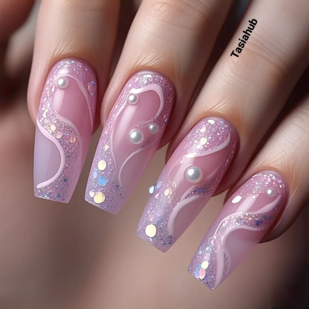 princess pink with pearl 2