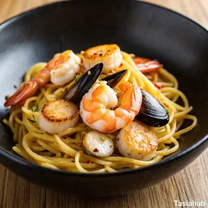 Seafood pasta