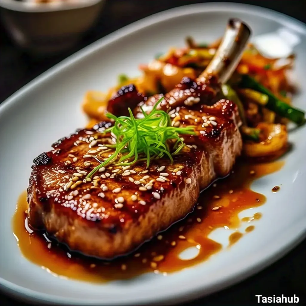teriyaki pork chops recipe