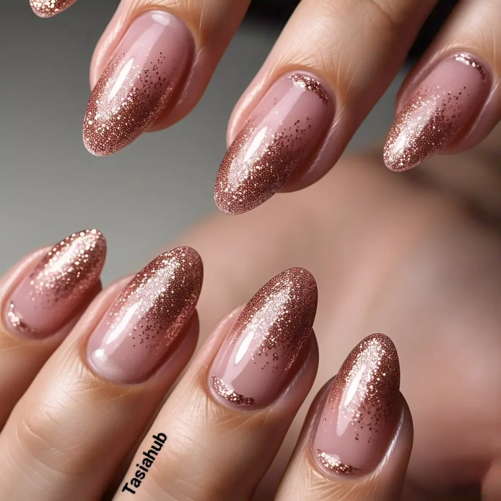 vintage gold with champagne tips