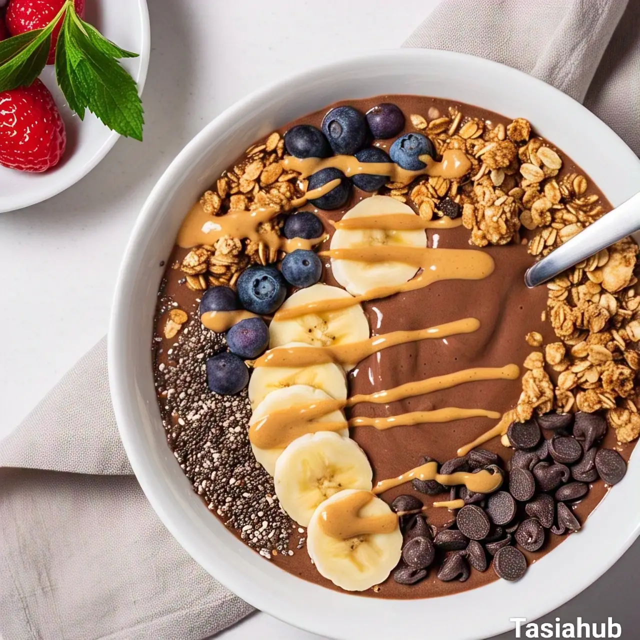 Chocolate smoothie bowl